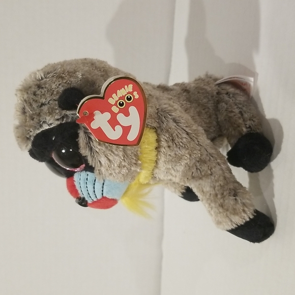 TY Beanie Boos WASABI the Baboon stuffed plush toy animal babies monkey - Picture 2 of 3